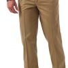 Men's Flat Front Relaxed Fit Casual Pant