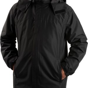 Men Rain Jacket Lightweight Waterproof With Hooded Outdoor Raincoat Jacket For Hiking Travel